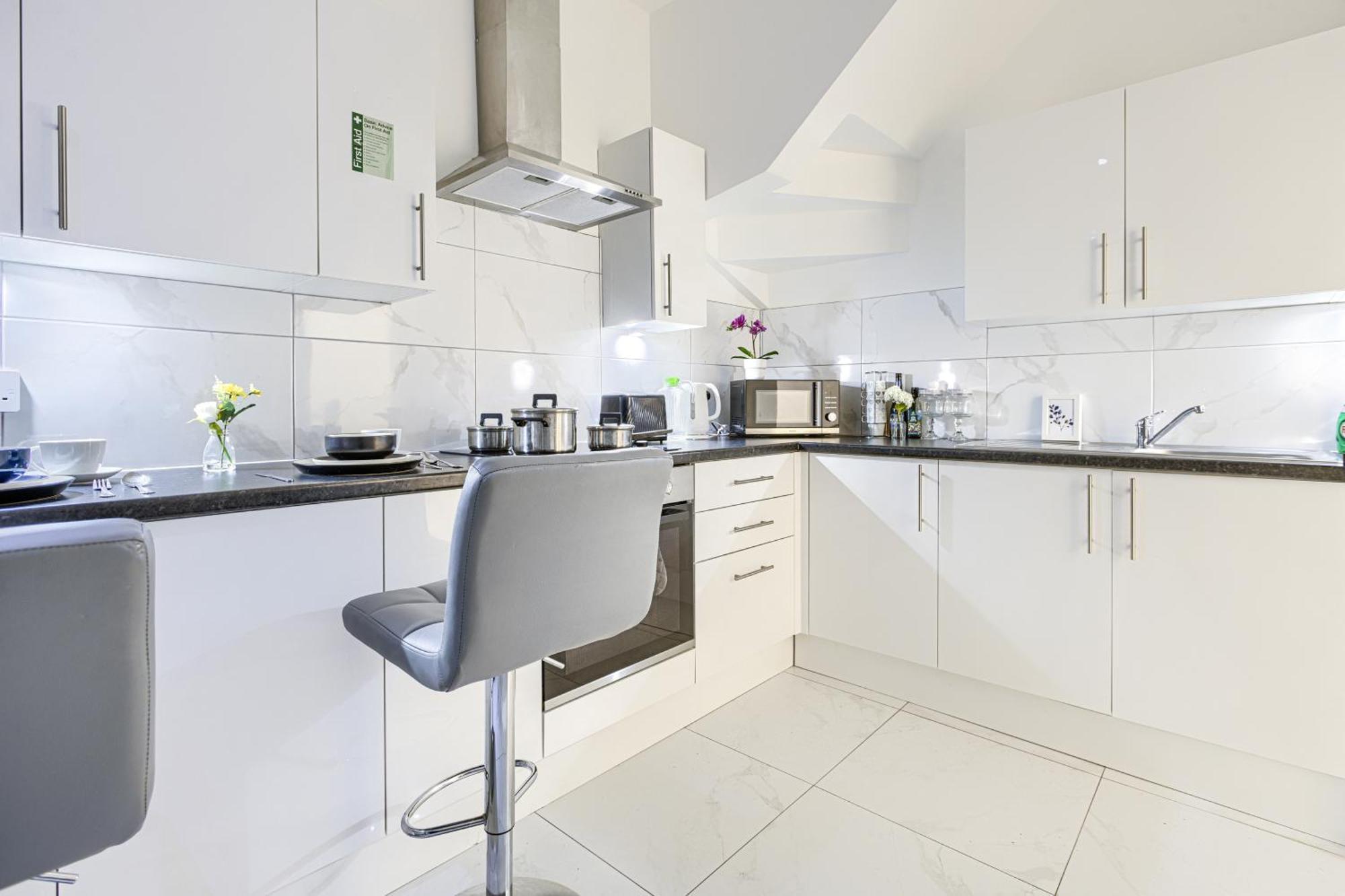 The Finsbury Deluxe Apartments Londra Esterno foto